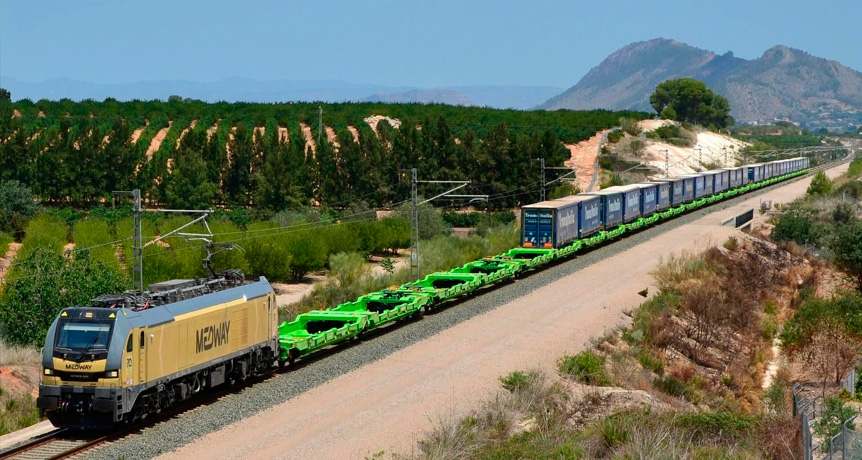 Primeira autoestrada ferroviária em Espanha