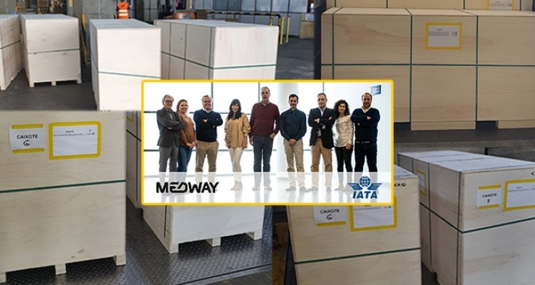 MEDWAY Logistics realiza o transporte de mercadorias de 16 Tons por via a&eacute;rea