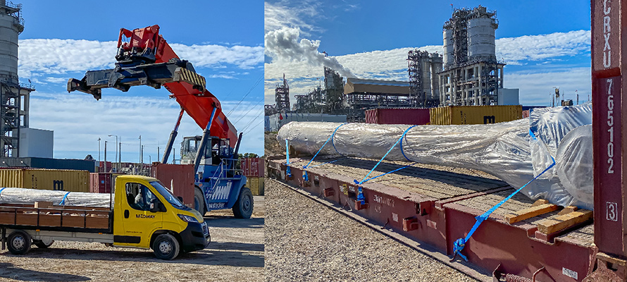 Lashings at MEDWAY Sines Terminal