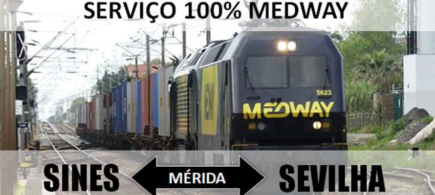 Transporte de mercadorias de Sines a Sevilha